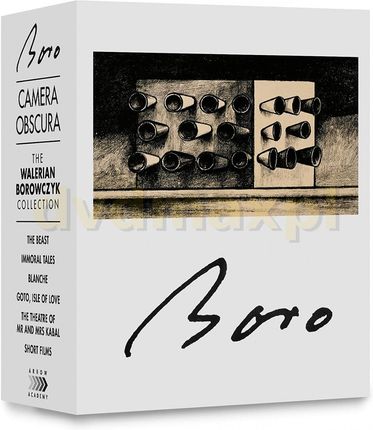 Camera Obscura - The Walerian Borowczyk Collection: Theatre of Mr & Mrs Kabal / Goto, Isle of Love / Blanche / Immoral Tales / The Beast [BOX] [5xBlu-