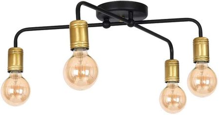 Lampa sufitowa Dylan 4 Czarny MLP4806 - Milagro