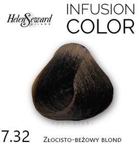 Helen Seward Infusion Color Farba Trwale Koloryzująca 6.32 Ciemny Blond Złocisto-Beżowy