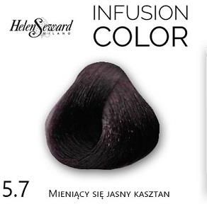 Helen Seward Infusion Color Farba Trwale Koloryzująca 5.7 Jasny Kasztan Opalizujący
