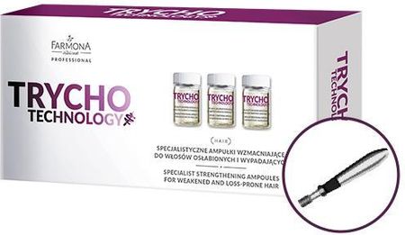 Farmona Professional Trycho Technology Specjalistyczne Ampułki Wzmacniające Do Włosów Osłabionych I Wypadających