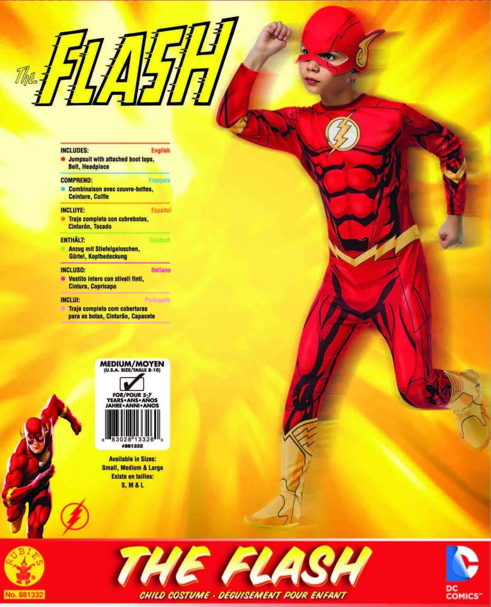 Rubie's Official DC Comics The Flash Children Cos - Ceny I Opinie ...