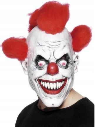 Maska Clown Straszny Klaun Joker Halloween