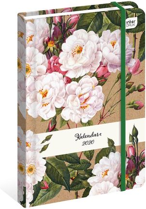 Kalendarz Książkowy 2020 B6 96k Kwiaty 