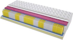 Materac Sweetsen Materac Średnio Twardy Profilowana Visco Memory Dallas Molet Multipocket 200X210 Cm