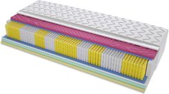 Materac Sweetsen Materac Średnio Twardy Pianka Profilowana Ida Molet Multipocket 80X180 Cm