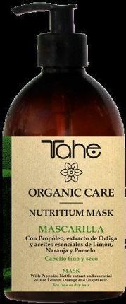 Tahe Organic Care Maska Odżywiająca Do Włosów Delikatnych I Suchych 500 Ml