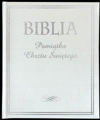 Pamiątka Chrztu Świętego Biblia Lizzie Ribbons