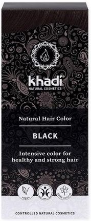 Khadi Henna Do Włosów Czarna