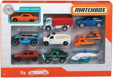 Mattel Matchbox Samochodziki 9-Pak ast. (9 szt.)X7111