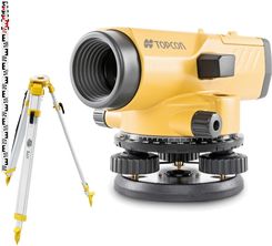 Zdjęcie Topcon Niwelator Optyczny 28X At-B3A + Statyw I Łata 5M (Atb3A) - Otwock