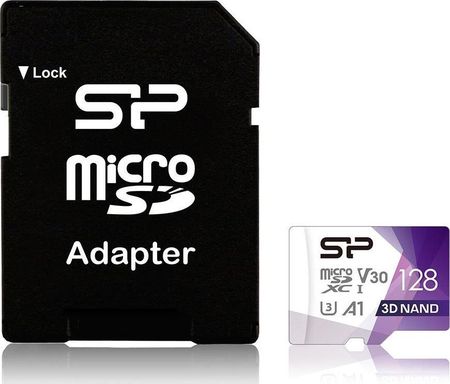 MicroSD Silicon Power Superior Pro Micro SDXC 128GB UHS-I U3 V30