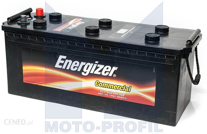AKUMULATOR 120AH/680A COMMERCIAL L+ EC1 ENERGIZER - Opinie i ceny na