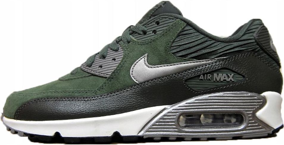 nike air max 90 leather carbon green