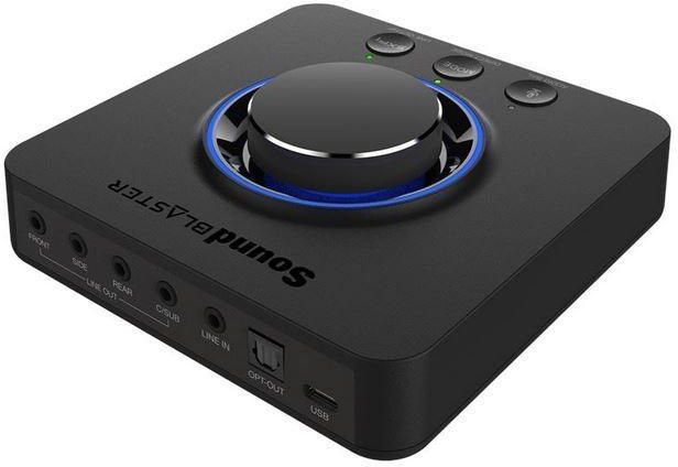 Creative Labs Sound Blaster X3 (70SB181000000) - zdjęcie 3 Creative Labs Sound Blaster X3 (70SB181000000)