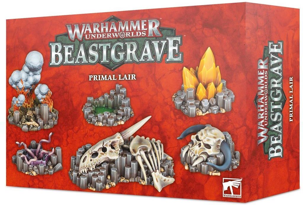 その他 WARHAMMER BEASTGRAVE PRIMAL LAIR Warhammer Underworlds: Beastgrave – Primal Lair : Amazon.pl