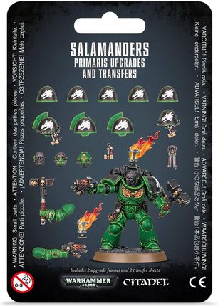 Games Workshop Warhammer 40k Salamanders Primaris Upgrades & Transfers