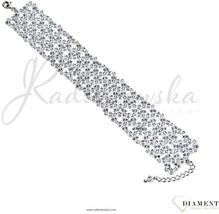 Radziszewska Srebrna Jewellery Swarovski Br 335