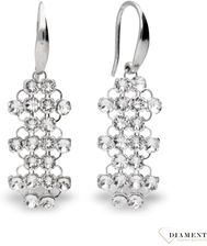 Spark Srebrne Swarovski Sharp Small Crystal Kwzmesh2C