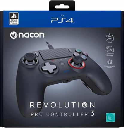 Gamepad Nacon Revolution Pro 3 Black - Ceny i opinie - Ceneo.pl
