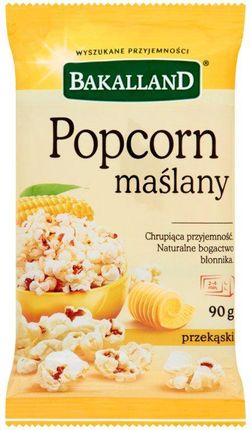 Bakalland Popcorn Maślany 90G