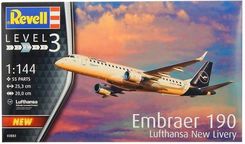 Zdjęcie Revell Embraer 190 Do Sklejania (A8659) - Barwice
