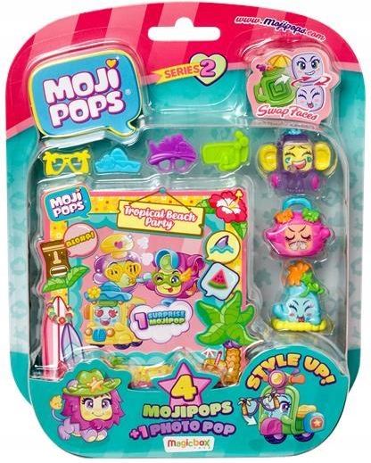 Magic Box Moji Pops Zestaw Figurek 3 + 1 Photo Pop Akcesoria ...