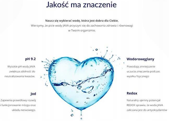 Java Woda Mineralna Alkaliczna Box Ph 9,2 10L