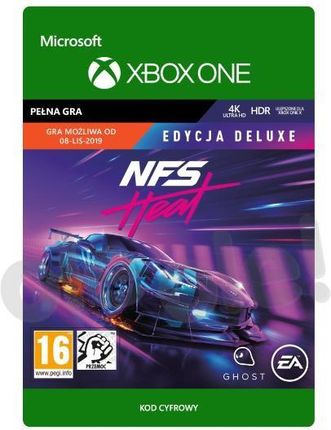 Need for Speed Heat Edycja Deluxe (Xbox One Key)