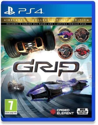 GRIP: Combat Racing - Rollers Vs Airblades Ultimate (Gra PS4)