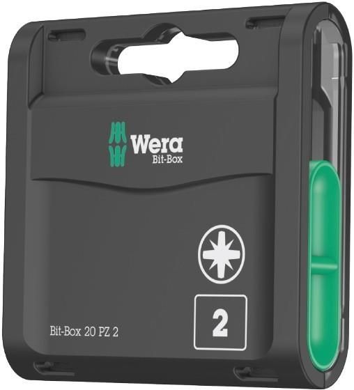 Wera Bit-Box 20 Pz - Zestaw 20 Bitów Pz 2X25Mm (5057760001) - Opinie i ...