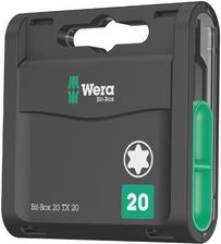 Wera Bit-Box 20 Tx - Zestaw 20 Bitów Tx 25X25Mm (5057773001)