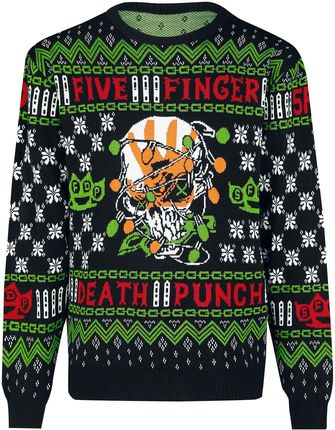Five Finger Death Punch - Holiday Sweater 2019 - Christmas jumper -  wielokolorowy - Ceny i opinie - Ceneo.pl