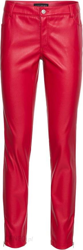 rick cardona Sk\u00f3rzane spodnie czerwony W stylu casual Moda Spodnie Skórzane spodnie 