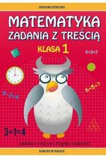 Zdjęcie Matematyka Zadania z treścią. Klasa 1 - Sławno