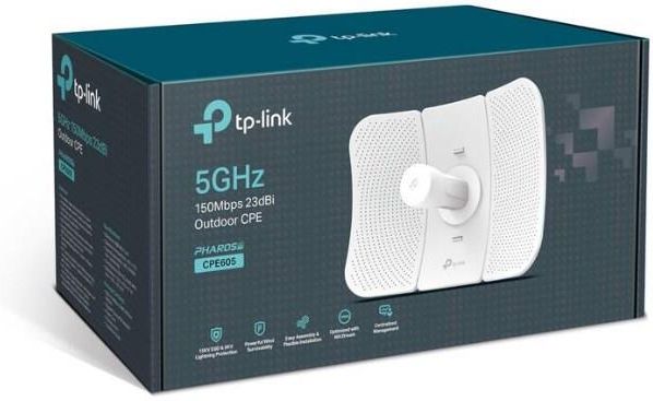 TP-LINK URZĄDZENIE ZEWNĘTRZNE CPE  5GHZ N150 23DBI (CPE605)