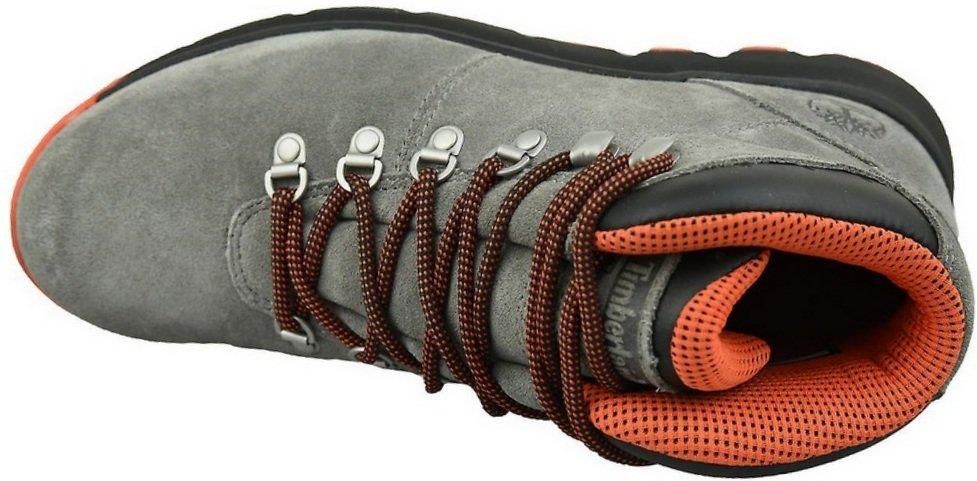 Buty męskie Timberland WORLD HIKER MID (A1Z11) szary/czarny - Main Image