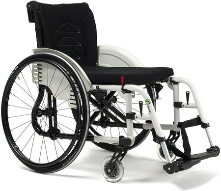 Vermeiren Wózek Inwalidzki Wykonany Ze Stopów Lekkich Ze Ściaganymi Podnóżkami Trigo T