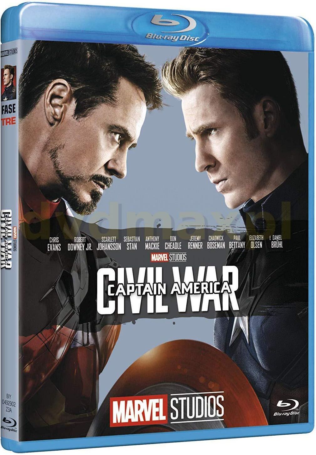 Kapitan Ameryka Wojna Bohaterów Cały Film Film Blu-ray Captain America Civil War - 10 Anniversary (Kapitan