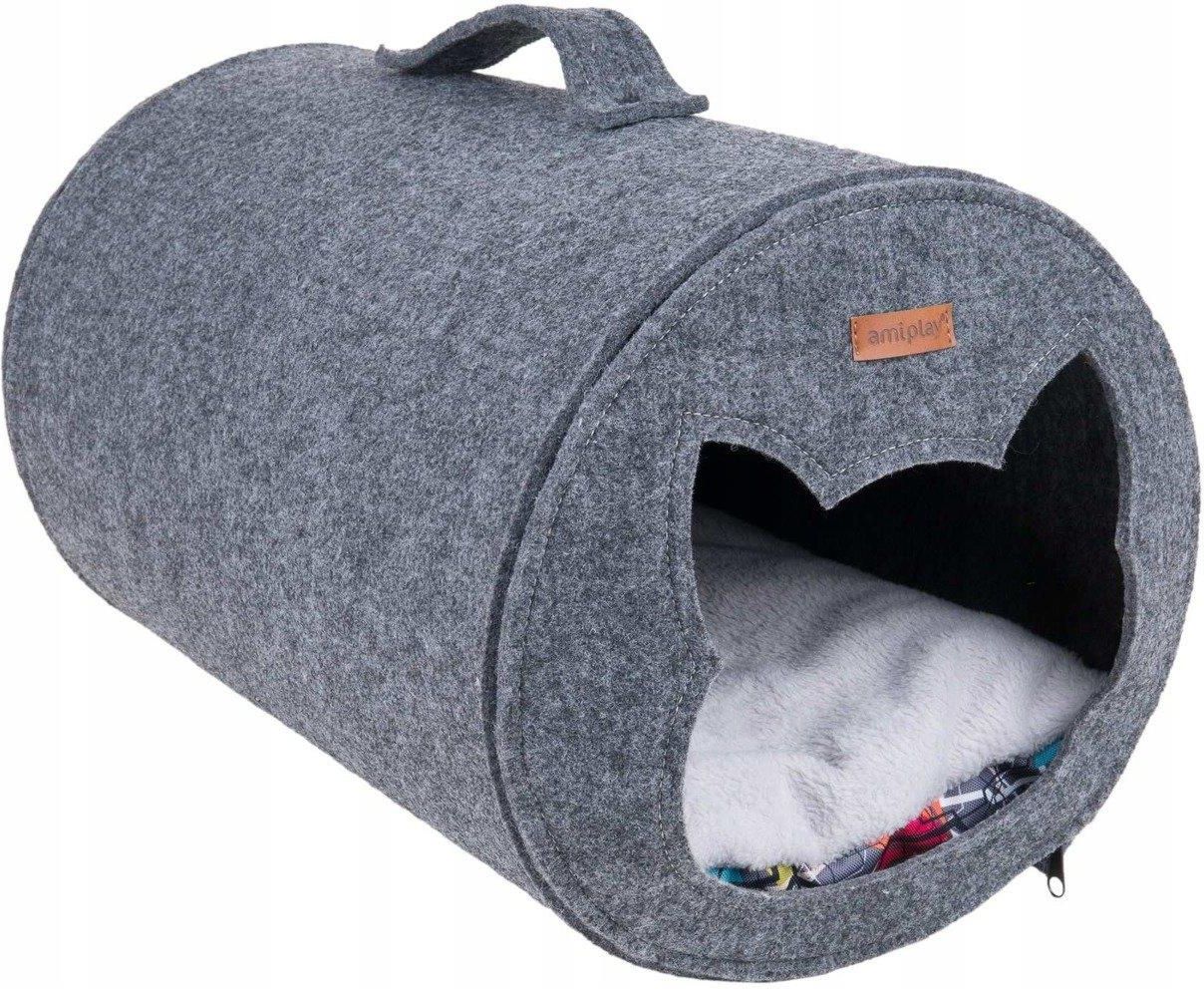amiplay Domek Tunel d/ kota Quick Press 2in1 Hygge - zdjęcie 2 amiplay Domek Tunel d/ kota Quick Press 2in1 Hygge