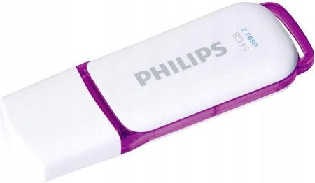 Philips Pendrive Usb 3.0 64 Gb - Snow Edition (fio