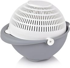 Zdjęcie Cedzak OBROTOWY z miską miska kuchenna 25cm sitko - Nasielsk