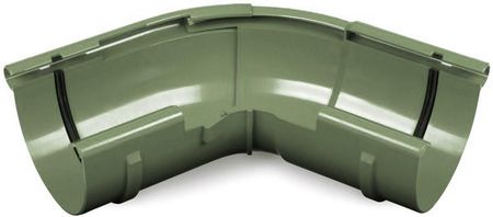 Bryza Narożnik zewnętrzny PVC regulowany 125mm Zielony (62275)