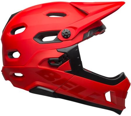 Bell Super Dh Mips Spherical Matte Gloss Crimson Black