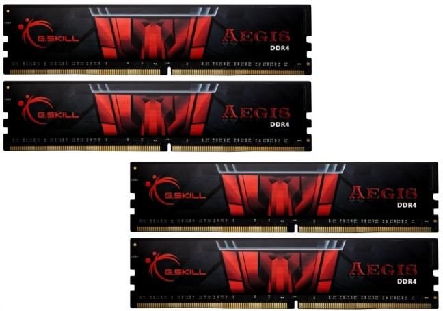 Pamięć RAM G.SKILL Aegis 64GB (4x16GB) DDR4 3200MHz DDR4 CL16 1.35
