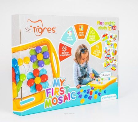 Tigres Mozaika Edukacyjna Dla Młodszych Dzieci
