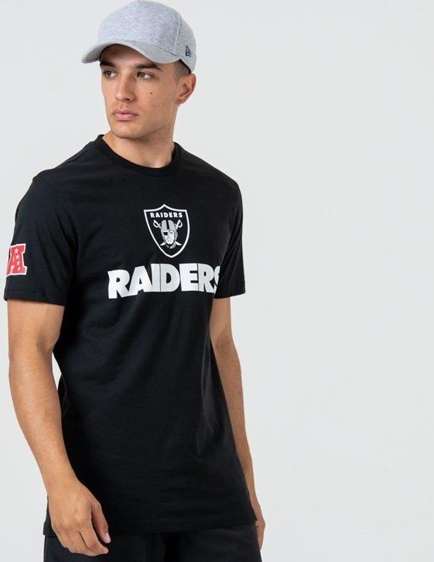 NEW ERA LAS VEGAS RAIDERS NFL FOIL T-SHIRT 60284664 BLACK