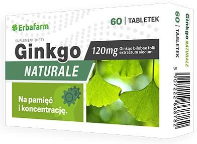 Tabletki Erbafarm Naturale Ginkgo Naturale 60 szt.