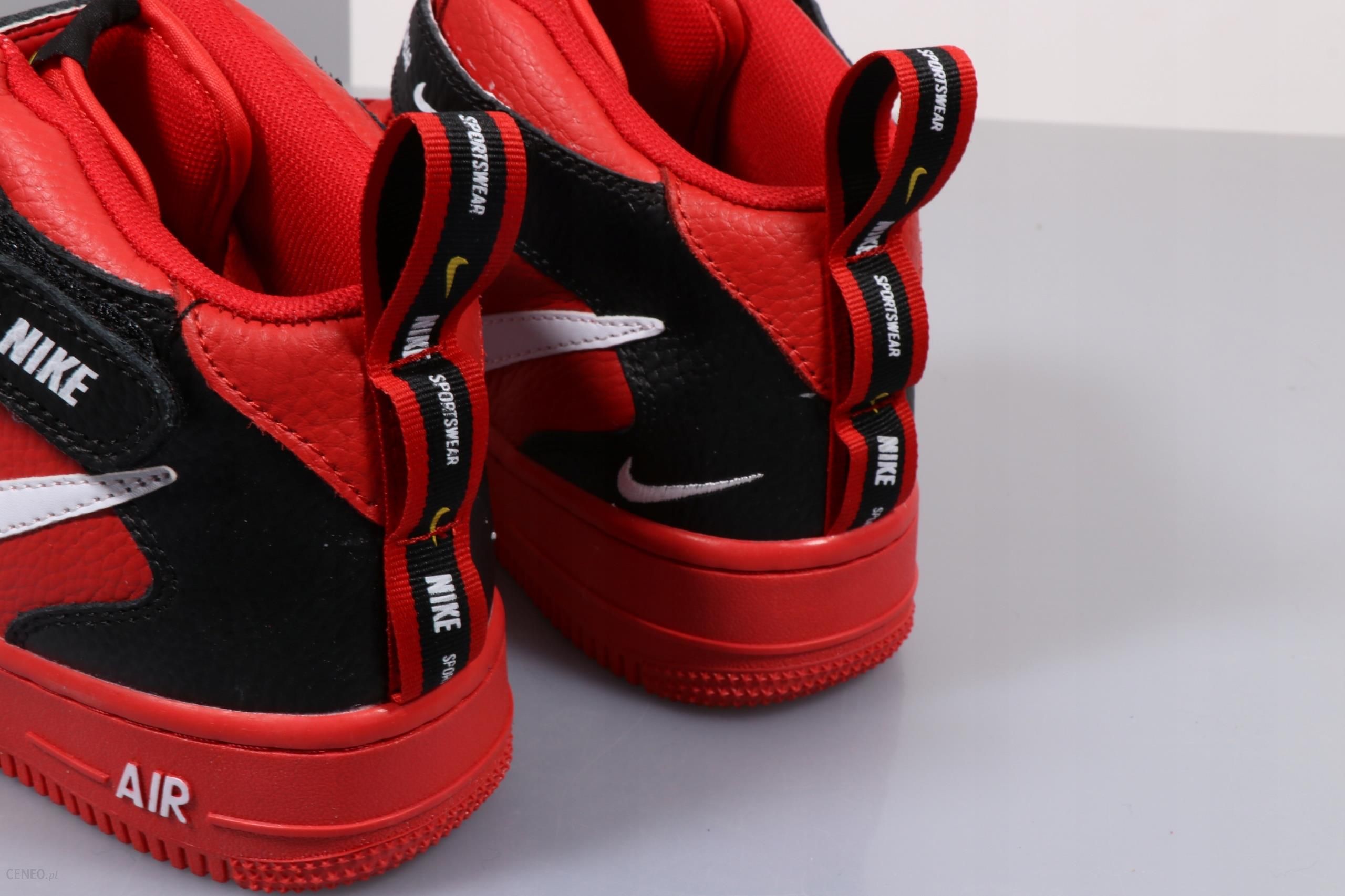 Buy Air Force 1 Mid '07 LV8 'Overbranding' - 804609 605 - Red, GOAT