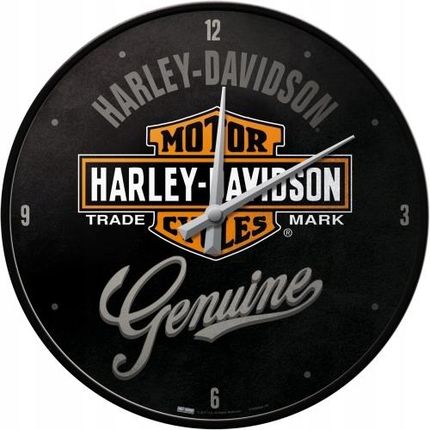 Zegar ścienny Harley- Davidson prezent metal+szkło